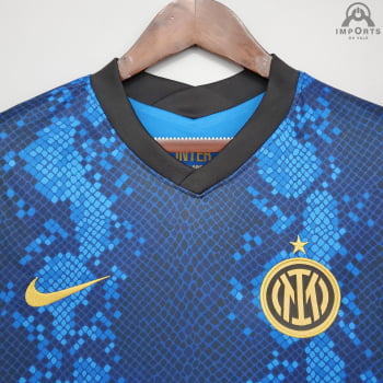 Camisa Inter de Milão I 21/22 Versão Torcedor
