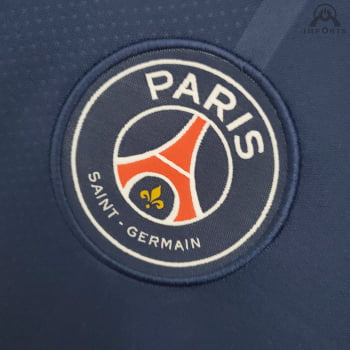 Camisa Paris Saint-Germain I 21/22 Versão Torcedor + Personalização MESSI 30