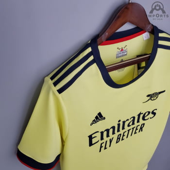 Camisa Arsenal II 21/22 Versão Torcedor