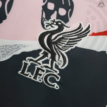 Camisa Liverpool 21/22 Treino Versão Torcedor - Crânio