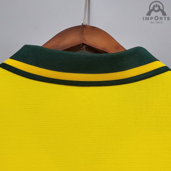 Camisa Retrô da Seleção Brasileira I 93/94 Versão Torcedor + Personalização ROMÁRIO 10