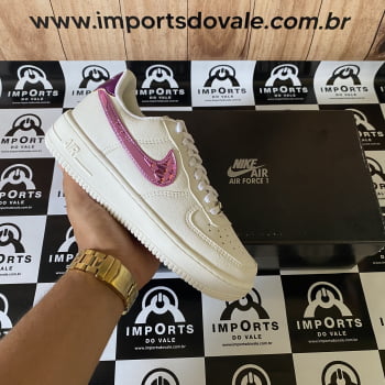 Tênis CR7 x Air Force 1 Low 'Lilac Patchwork'