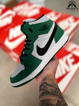 Tênis Air Jordan 1 Mid - Verde