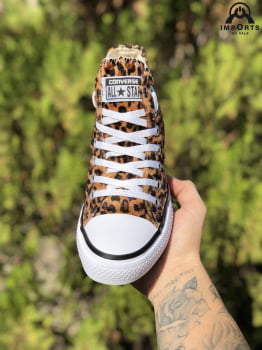 Tênis Cano Alto Converse All Star Chuck Taylor - Oncinha