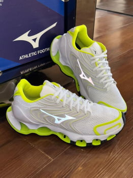 Tênis Mizuno Wave Prophecy X - Branco/verde