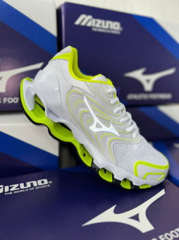 Tênis Mizuno Wave Prophecy X - Branco/verde