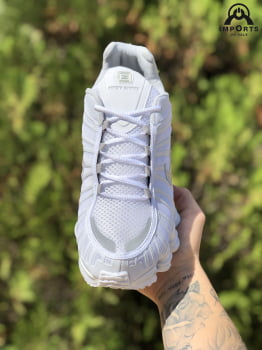Tênis Shox 12 Molas - Branco/refletivo