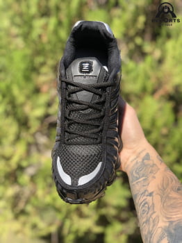 Tênis Shox 12 Molas - Preto/refletivo