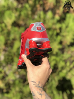 Tênis Shox 12 Molas - Vermelho/refletivo
