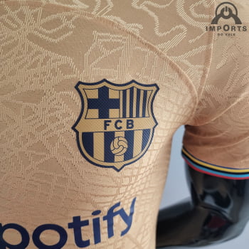 Camisa Barcelona II 22/23 Versão Jogador + Personalização Grátis