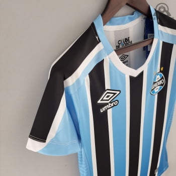 Camisa Grêmio I 22/23 Versão Feminina + Personalização Grátis