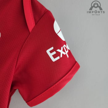 Body Infantil Liverpool l 22/23 + Personalização Grátis 