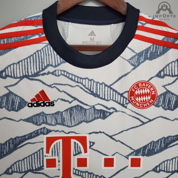 Camisa Bayern de Munique III 21/22 Versão Torcedor + Personalização Grátis