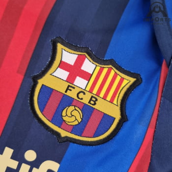 Body Infantil Barcelona I 22/23 + Personalização Grátis 