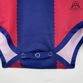 Body Infantil Barcelona I 23/24 + Personalização Grátis 