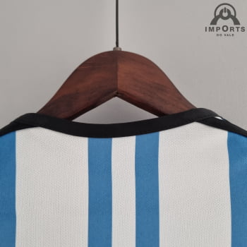 Body Infantil da Seleção Argentina I 2022 + Personalização Grátis 