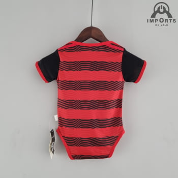 Body Infantil Flamengo I 22/23 + Personalização Grátis