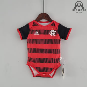 Body Infantil Flamengo I 22/23 + Personalização Grátis 
