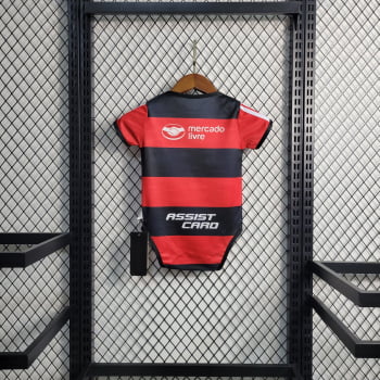 Body Infantil Flamengo I 23/24 + Personalização Grátis 