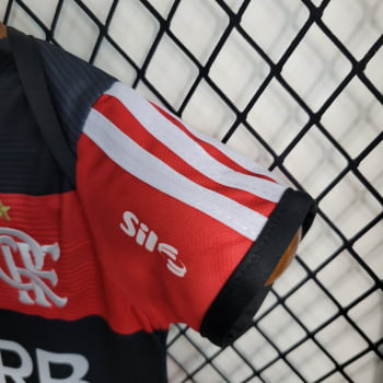 Body Infantil Flamengo I 23/24 + Personalização Grátis 