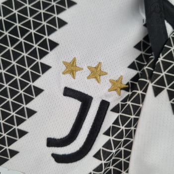 Body Infantil Juventus I 22/23 + Personalização Grátis 