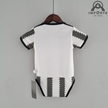 Body Infantil Juventus I 22/23 + Personalização Grátis