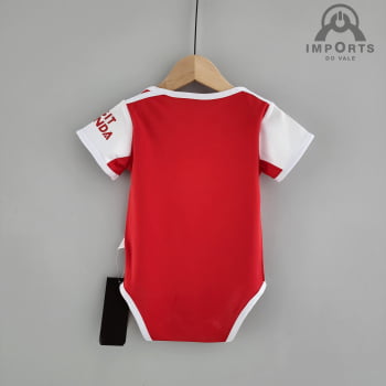 Body Infantil Arsenal l 22/23 + Personalização Grátis 