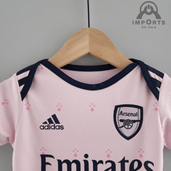 Body Infantil Arsenal ll 22/23 + Personalização Grátis 