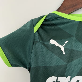 Body Infantil Palmeiras I 23/24 + Personalização Grátis 