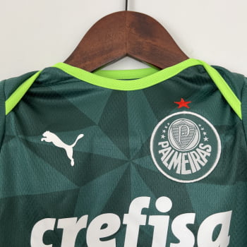 Body Infantil Palmeiras I 23/24 + Personalização Grátis 