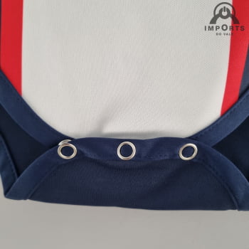 Body Infantil Paris Saint-Germain (PSG) I 22/23 + Personalização Grátis 