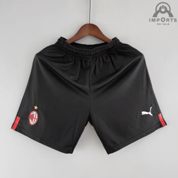 Calção Ac Milan 22/23 - Preto