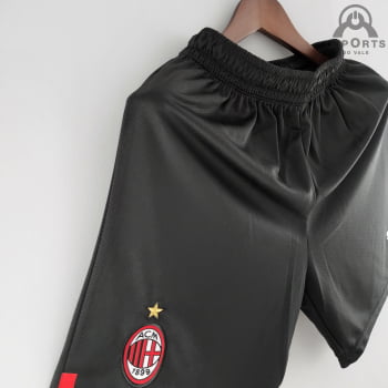 Calção Ac Milan 22/23 - Preto