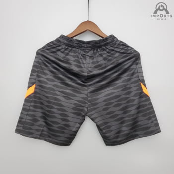 Calção Chelsea 21/22 Treino - Preto/laranja