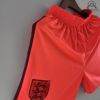 Calção da Seleção Inglesa 2022 - Vermelho