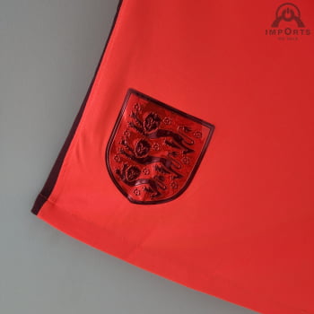 Calção da Seleção Inglesa 2022 - Vermelho