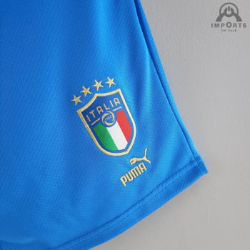 Calção da Seleção Italiana 2022 - Azul