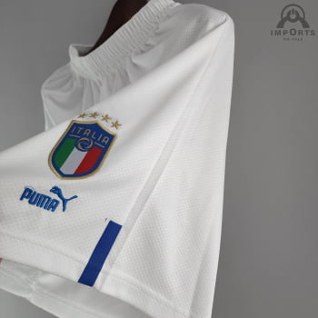 Calção da Seleção Italiana 2022 - Branco