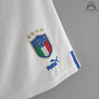Calção da Seleção Italiana 2022 - Branco