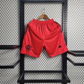 Calção Flamengo 23/24 Treino - Vermelho