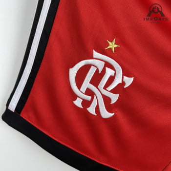 Calção Flamengo 23/24 - Vermelha 