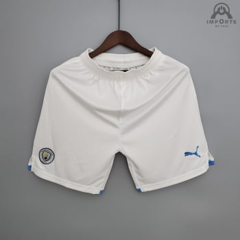Calção Manchester City 21/22 - Branco