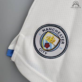 Calção Manchester City 21/22 - Branco