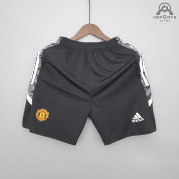 Calção Manchester United 21/22 Treino - Preto
