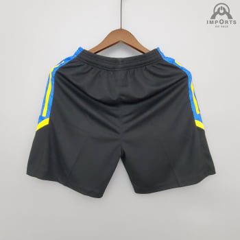 Calção Manchester United 21/22 Treino - Preto/azul