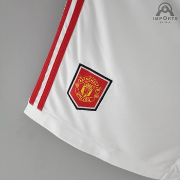 Calção Manchester United 22/23 - Branco