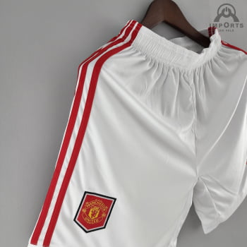 Calção Manchester United 22/23 - Branco