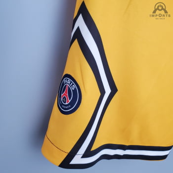 Calção Paris Saint-Germain (PSG) 21/22 Goleiro - Amarelo 