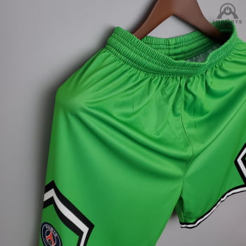 Calção Paris Saint-Germain (PSG) 21/22 Goleiro - Verde
