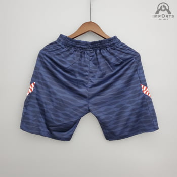 Calção Paris Saint-Germain (PSG) 21/22 Treino - Azul marinho/vermelho